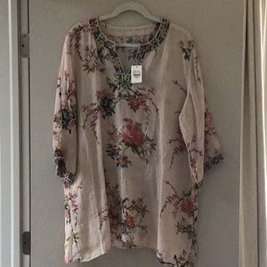 Johnny Was Linen Top